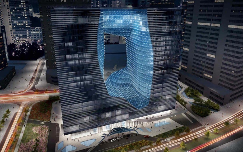 The Opus designed by Zaha Hadid، تصویر ۳